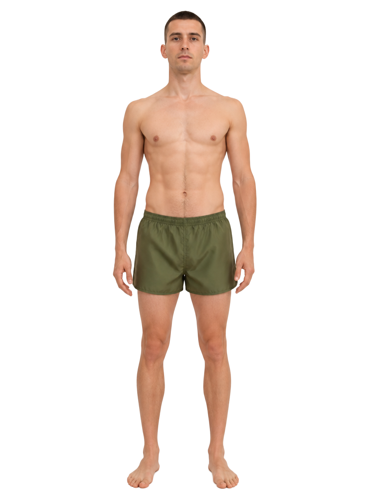 Hombre de complexión delgada